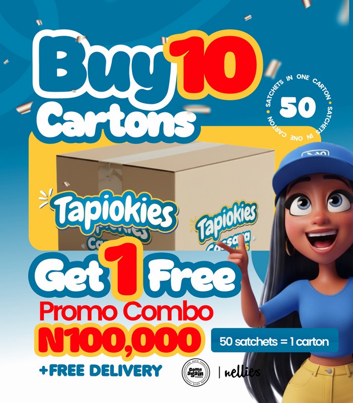 Tapiokies — Buy 10 Cartons, Get 1 Free Promo Combo