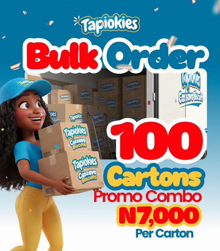 Tapiokies — 100 Cartons Bulk Order